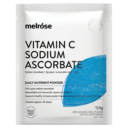 Melrose Health Vitamin C Sodium Ascorbate 125g