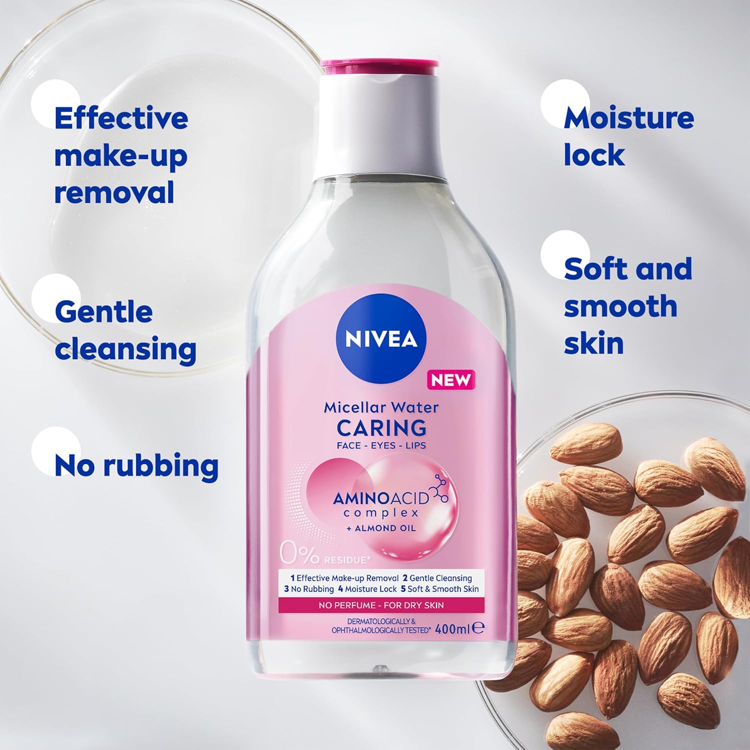 Nivea Caring Micellar Water 400ml