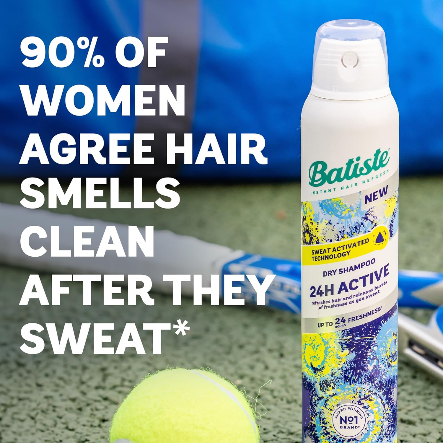 Batiste 24H Active Dry Shampoo 200ml