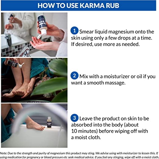 Karma Rub Natural Liquid Magnesium 15mL