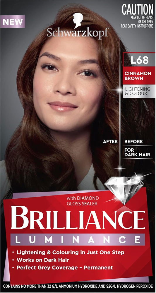 Schwarzkopf Brilliance L68 Cinnamon Brown