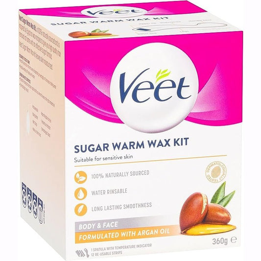 Veet Warm Wax Argan Oil 360g