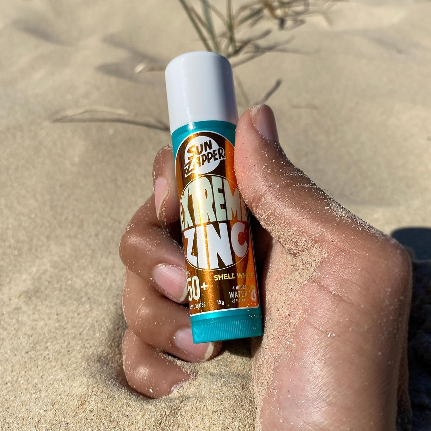 SUN ZAPPER EXTREME ZINC STICK 15G WHITE