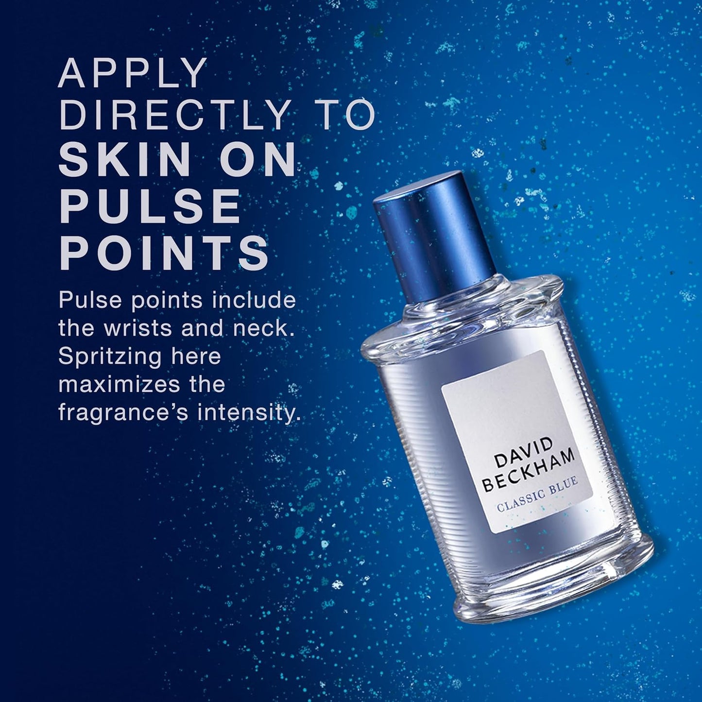 David Beckham Classic Blue Eau De Toilette 50ml and Shower Gel 200ml gift Set for Men