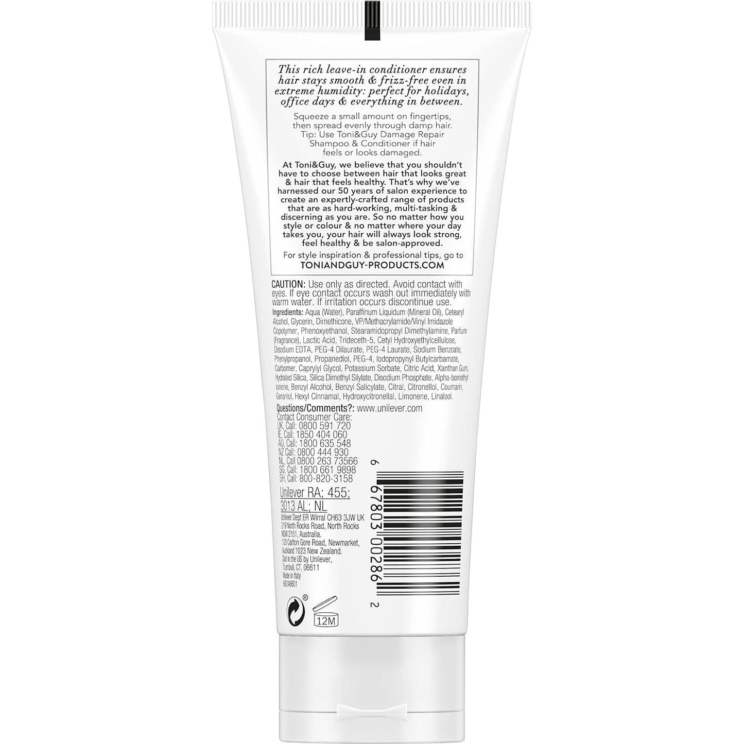 Toni & Guy Leave in Conditioner 100ml