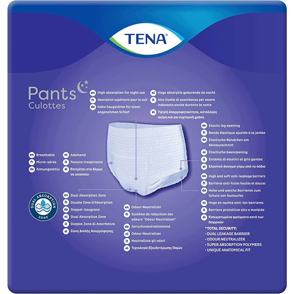 Tena Pant Night Medium 12PK