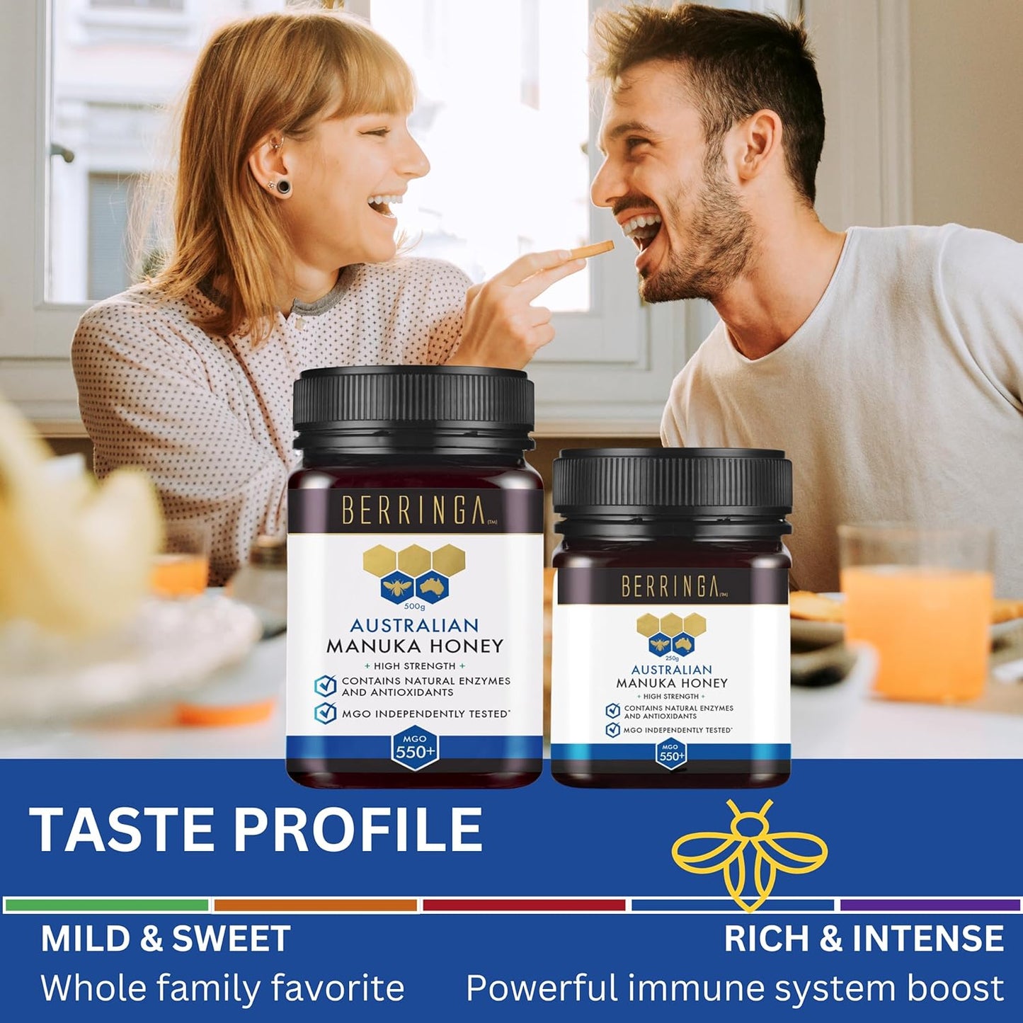 Berringa Australian Manuka Honey High Strength (MGO 550+) 500g