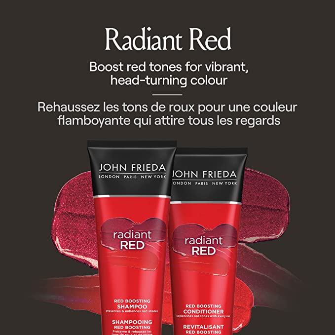 John Frieda Radiant Red Colour Boosting Shampoo 250ml