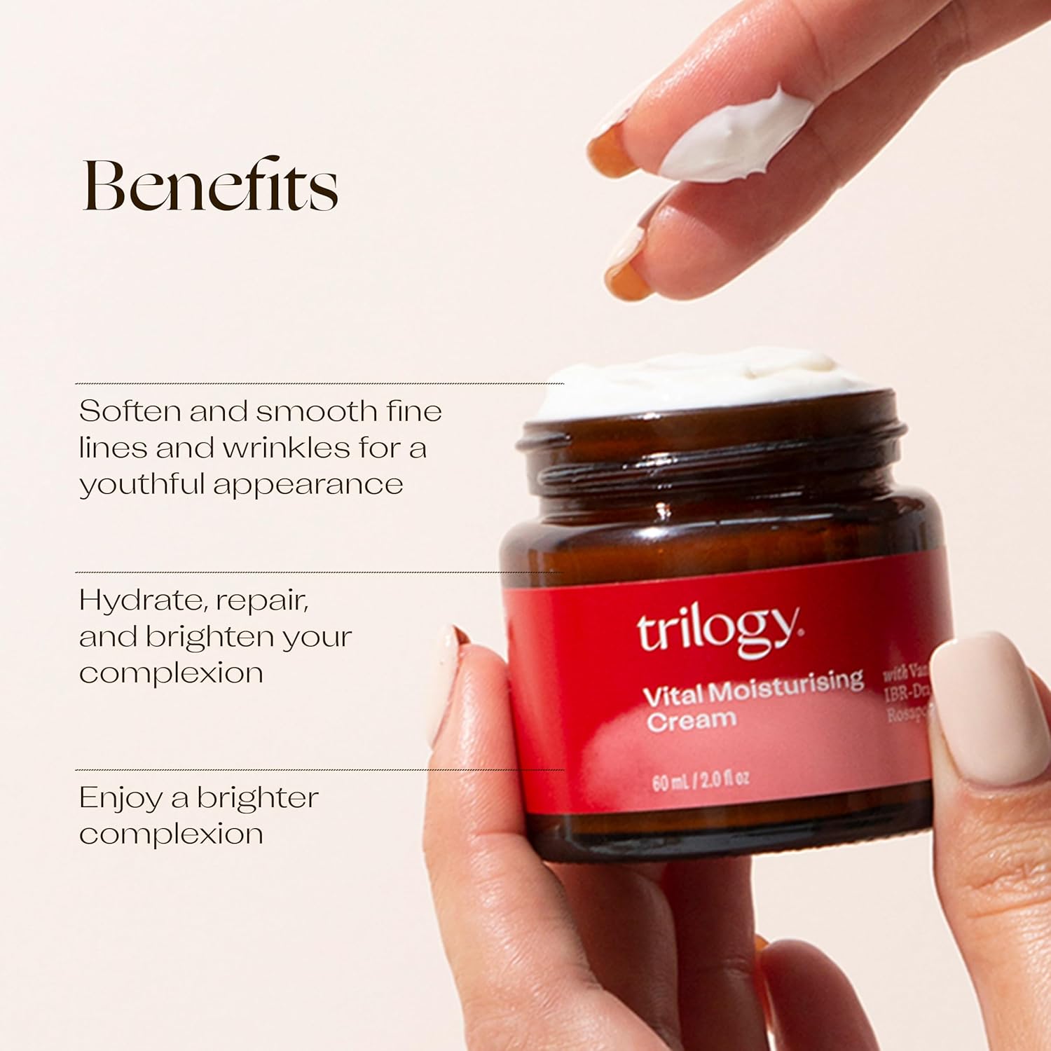 Trilogy Vital Moisturising Cream 60g