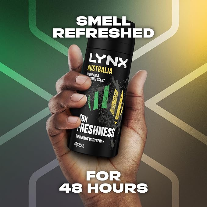 Lynx Deodorant Body Spray Australia 165ml
