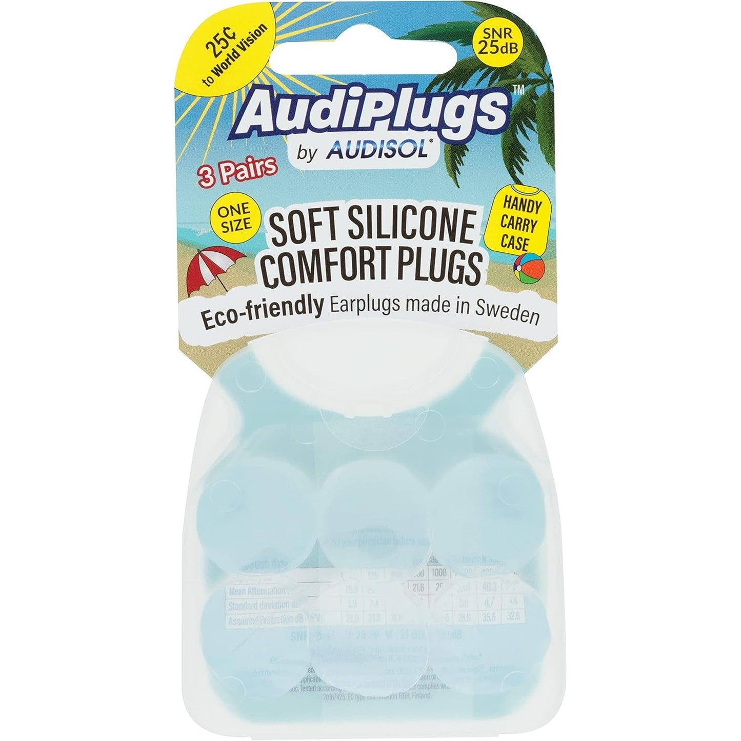 Audiplugs Soft Silicone Comfort Plugs