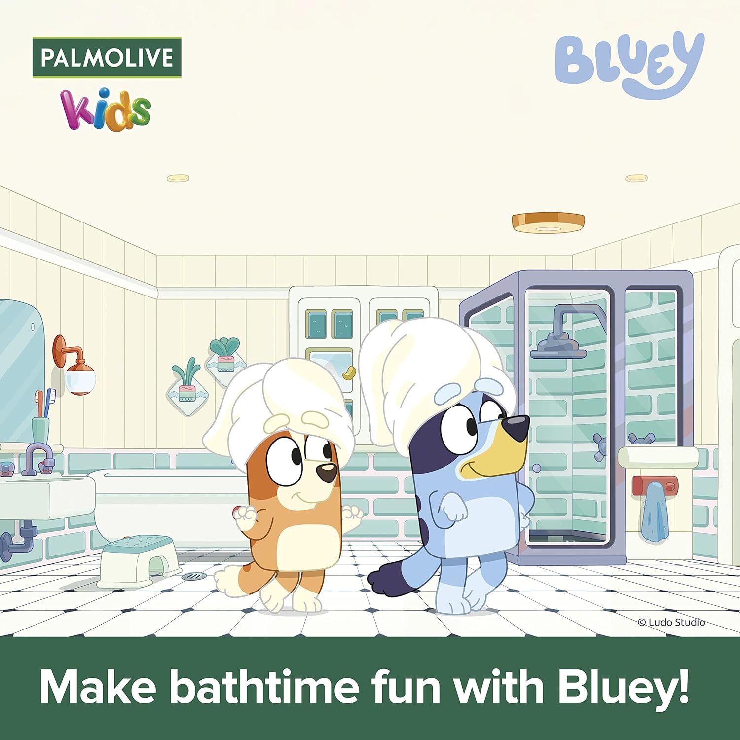Palmolive Kids Bluey 3-in-1 Shampoo, Conditioner and Body Wash Berrylicious 350ml