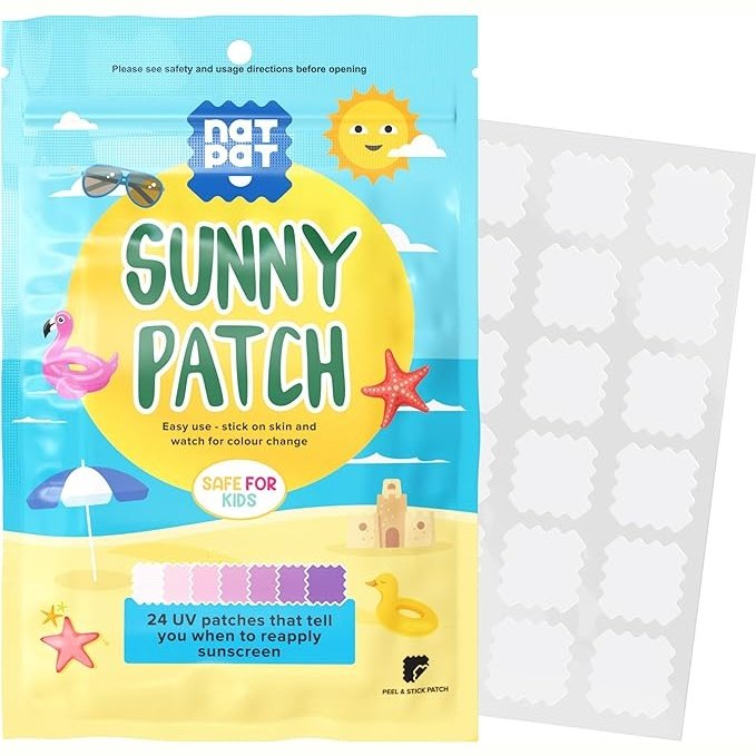 The Natural Patch Co. SunnyPatch Organic Stickers x 24 Pack