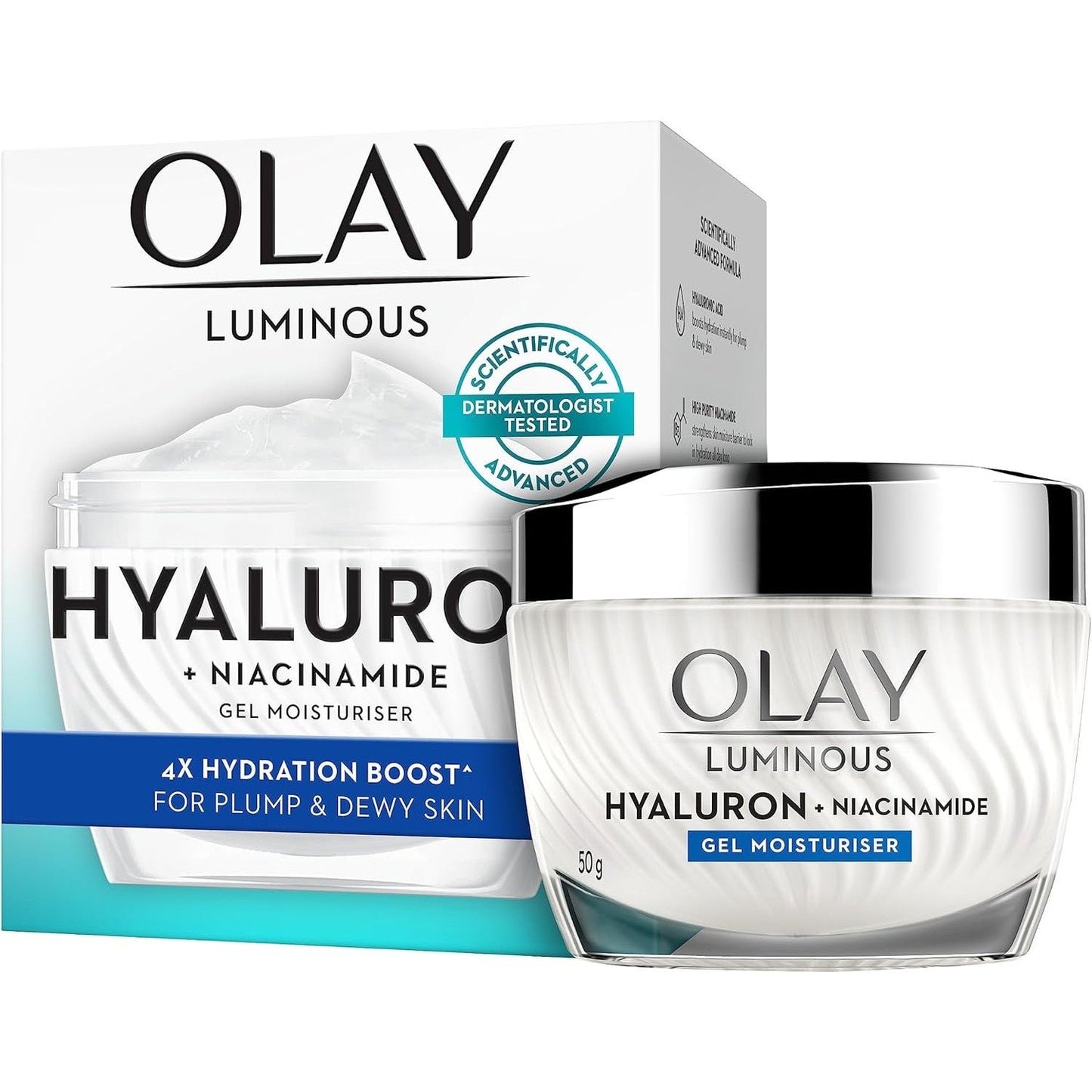Olay Luminous Hyaluron + Niacinamide Cream Moisturiser 50g