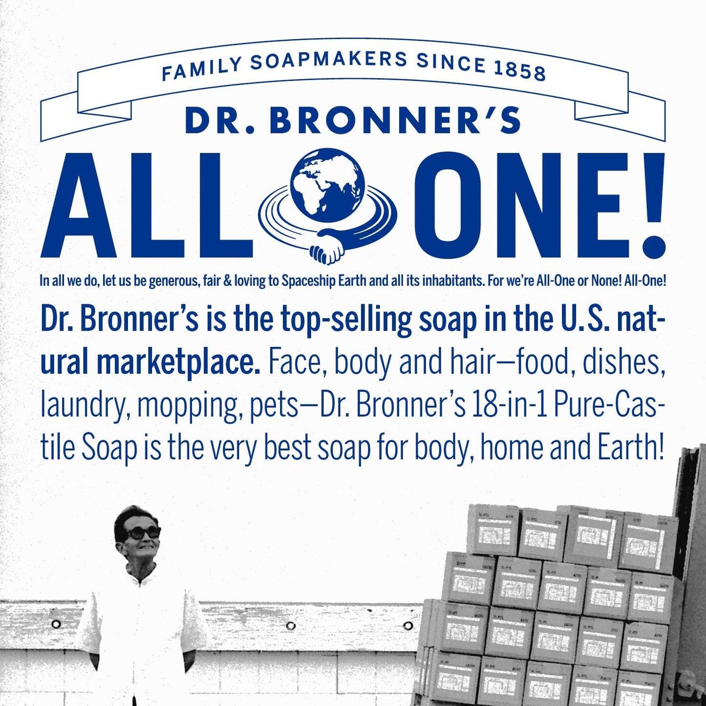 Dr. Bronner's Organic Hand Sanitizer Peppermint 59ml