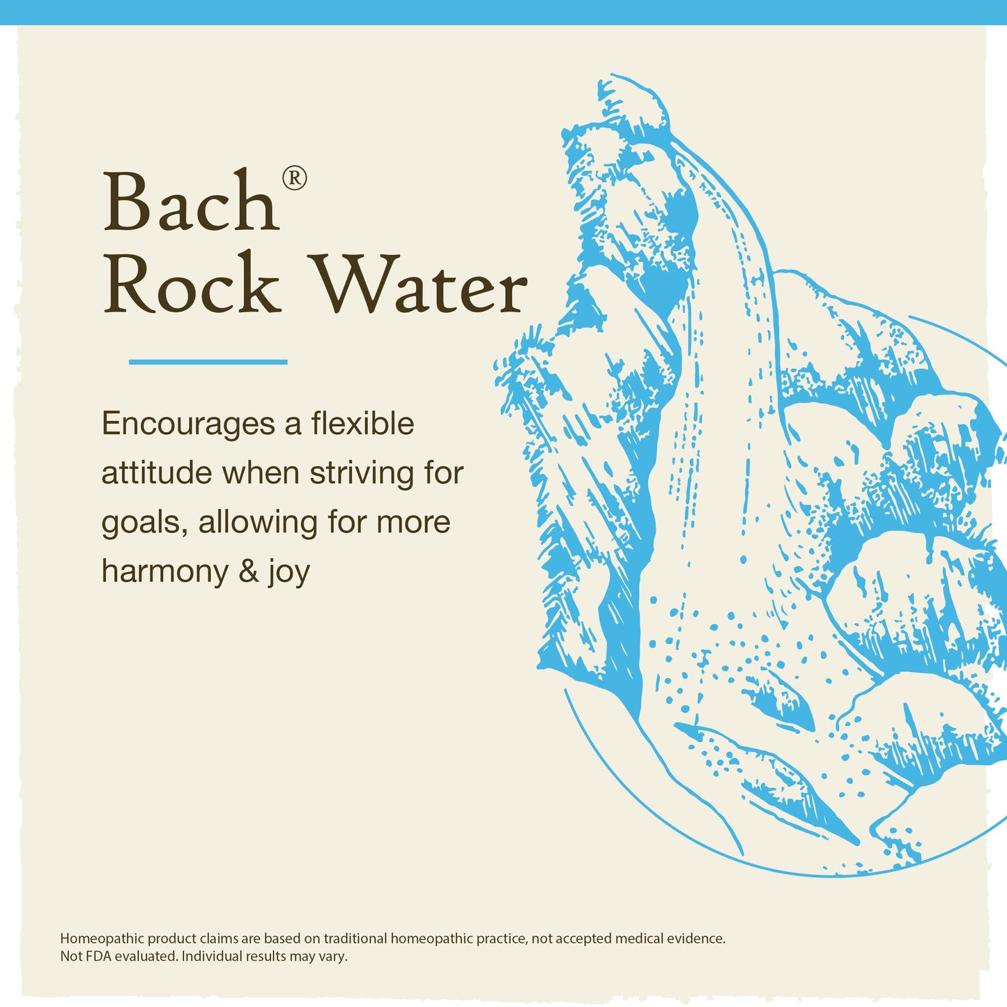 Bach Flower Remedies Rock Water 20ml