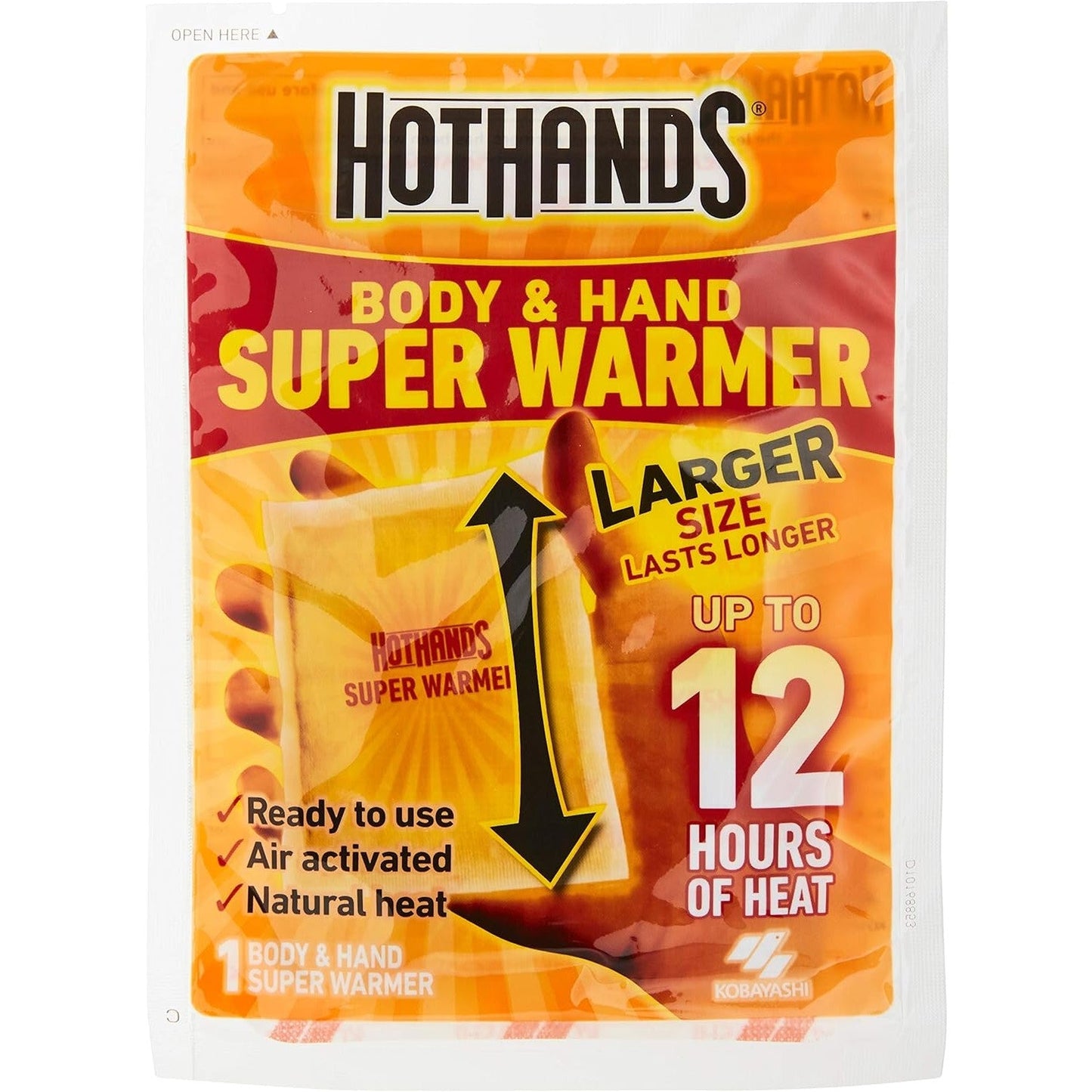 Hot Hands Super Warmer Value Pack 5 Pack