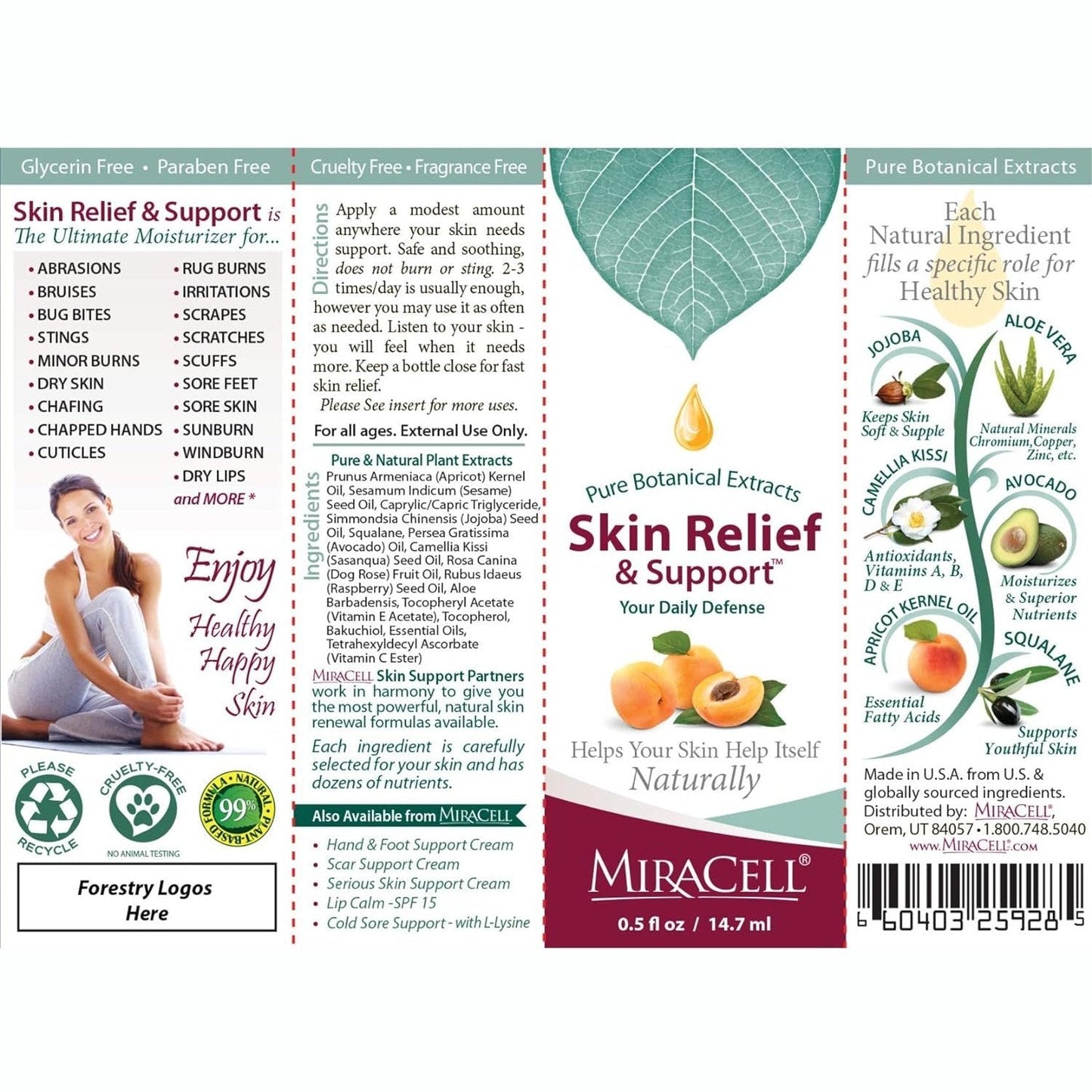 Nature's Sunshine MiraCell Skin Relief & Support 14.7ml