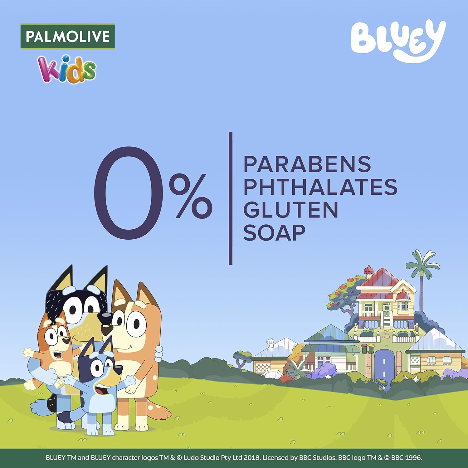 Palmolive Kids Bluey 3-in-1 Shampoo, Conditioner and Body Wash Berrylicious 350ml