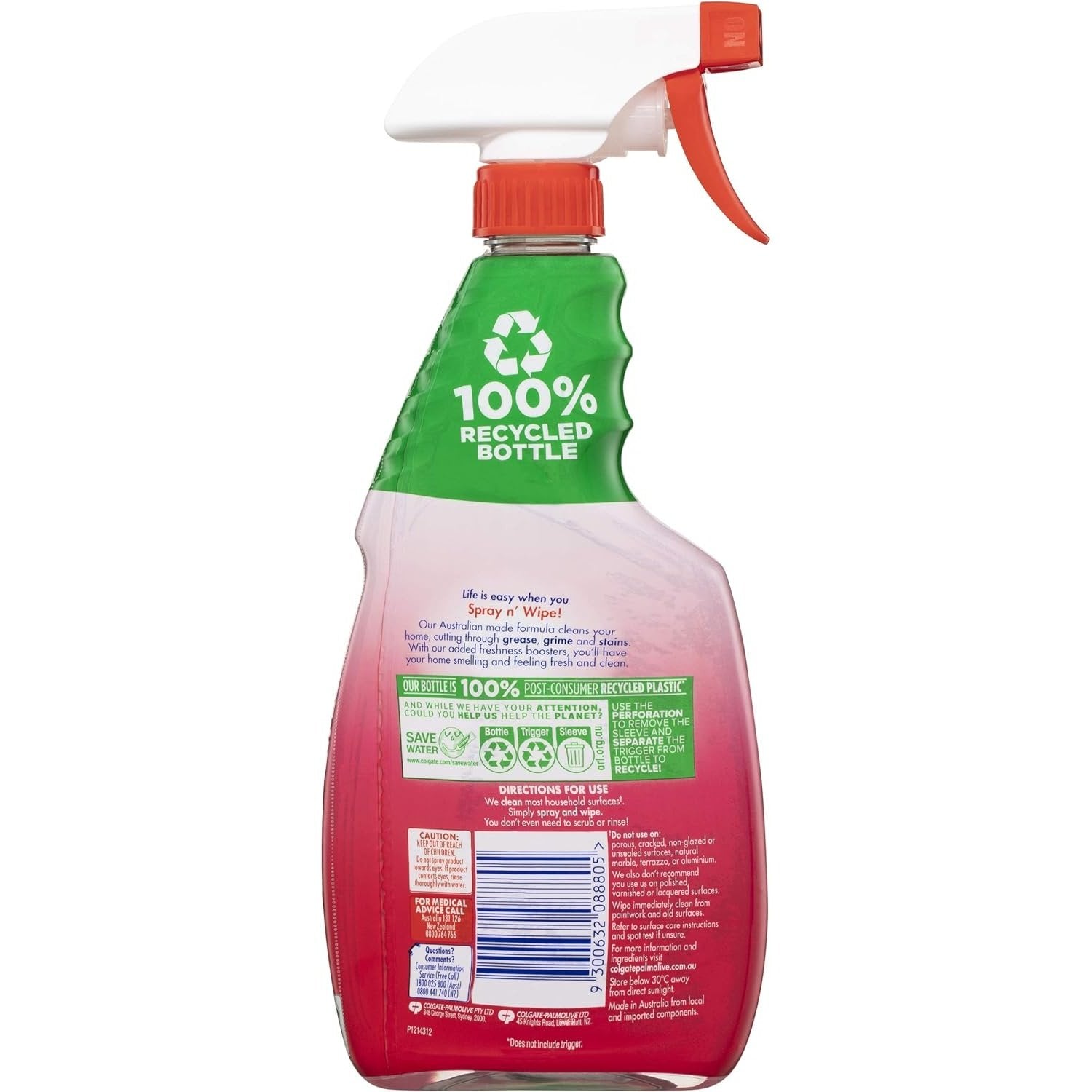Ajax Spray N Wipe Divine Blends Cleaner Trigger 475ml