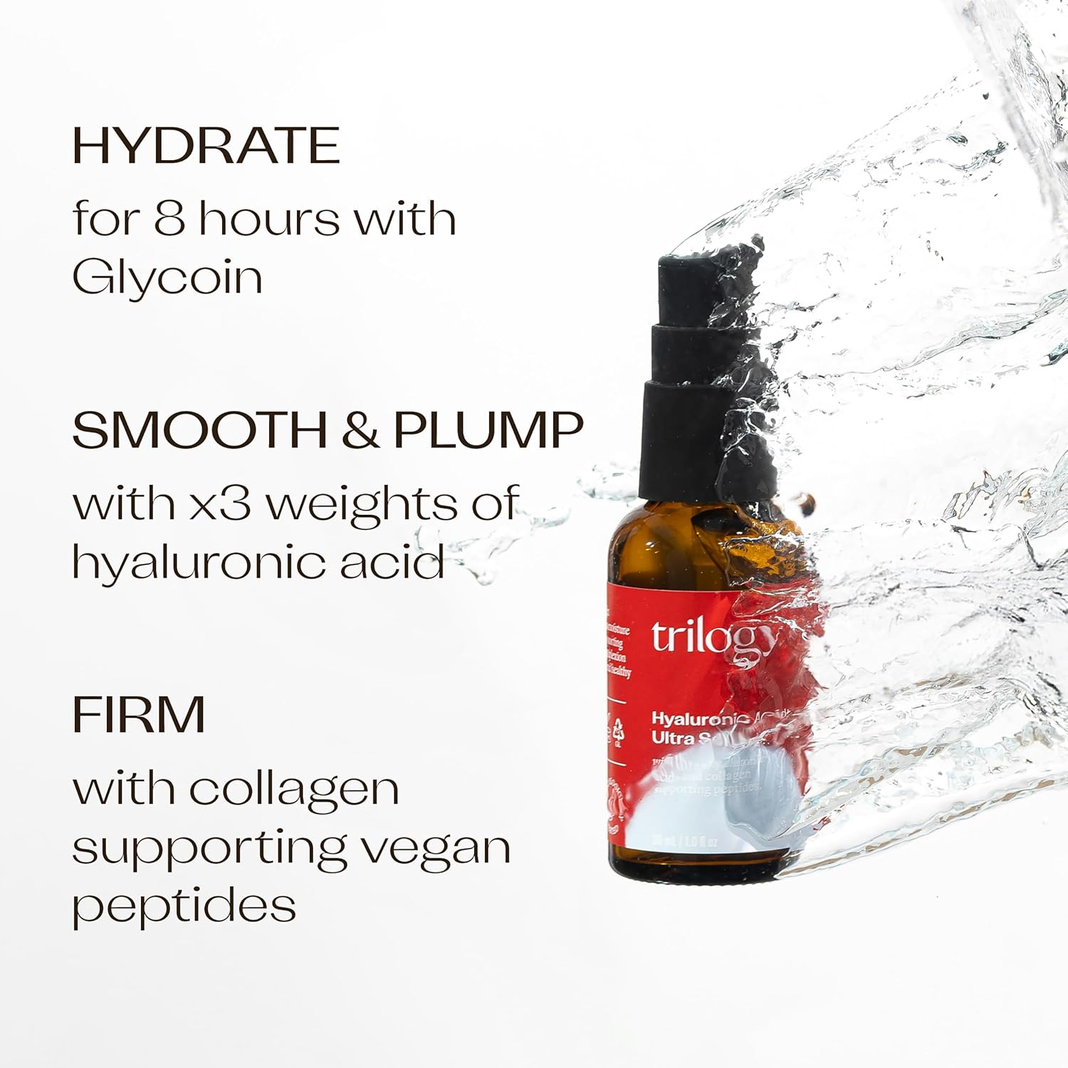 Trilogy Hyaluronic Acid+ultra Serum 30ml