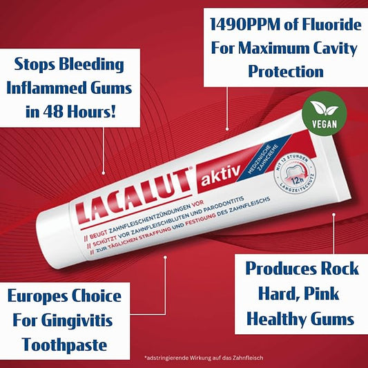 Lacalut Aktiv Toothpaste 75ml