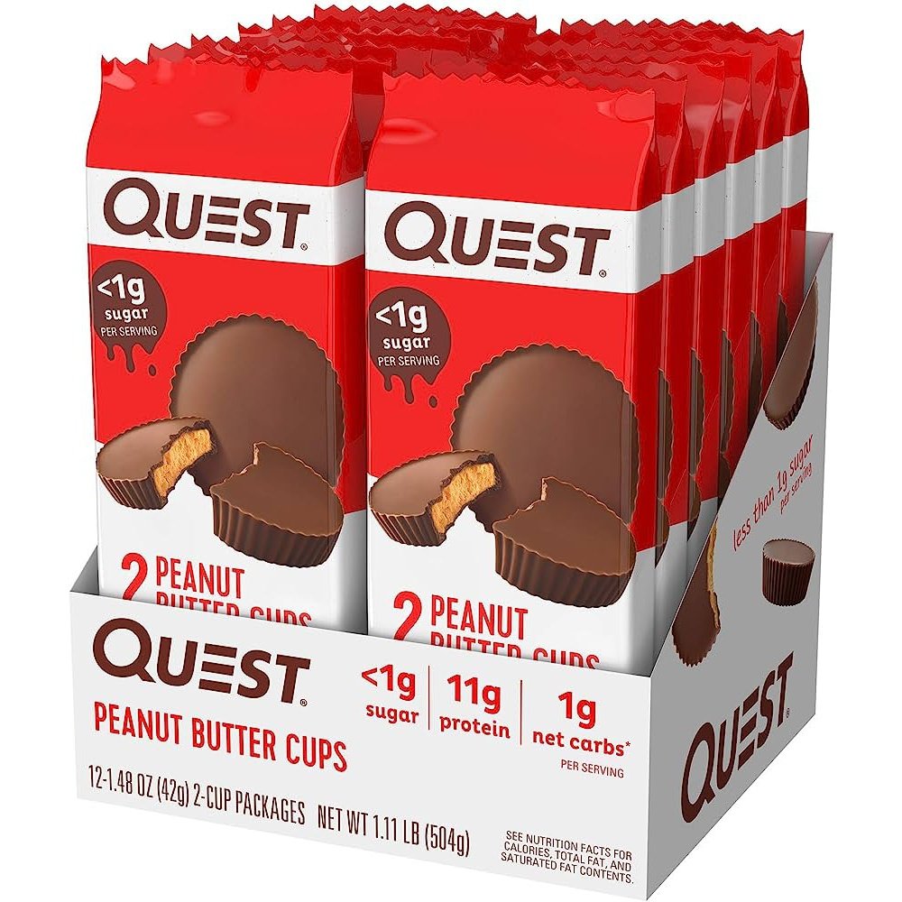 Quest Peanut Butter Cups 42g 12PK