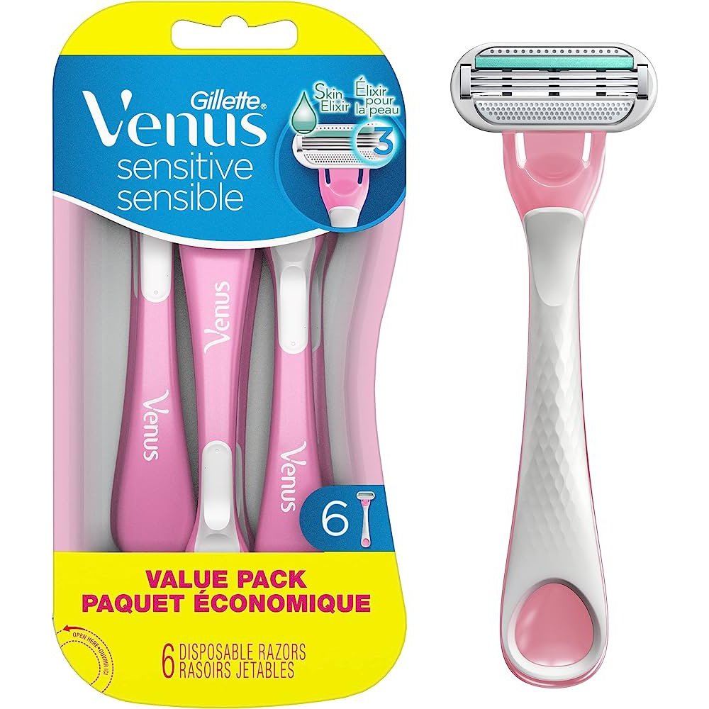 Gillette Venus Sensitive Disposable Value 6Pk