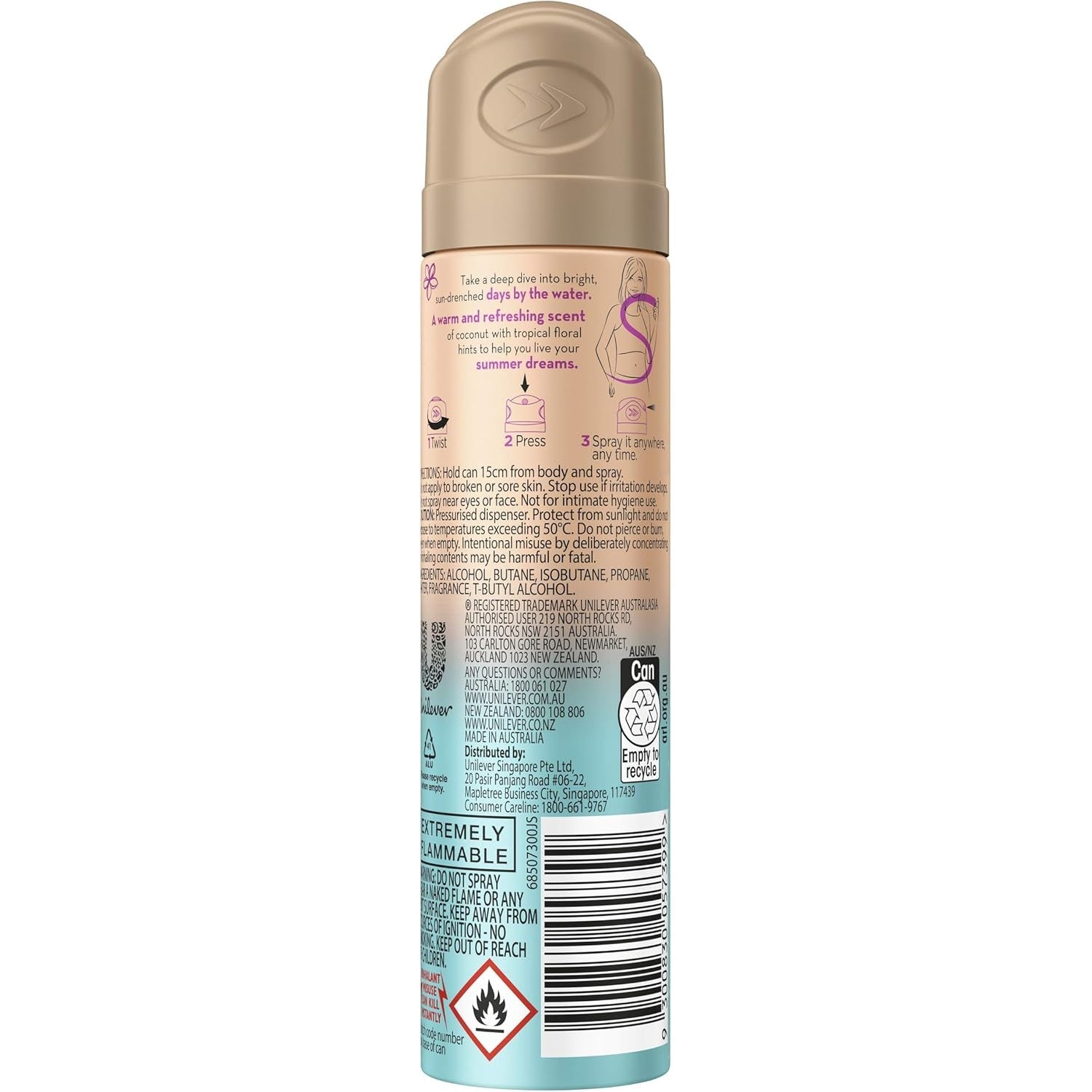 Impulse Body Spray Summer Dreams 75ml