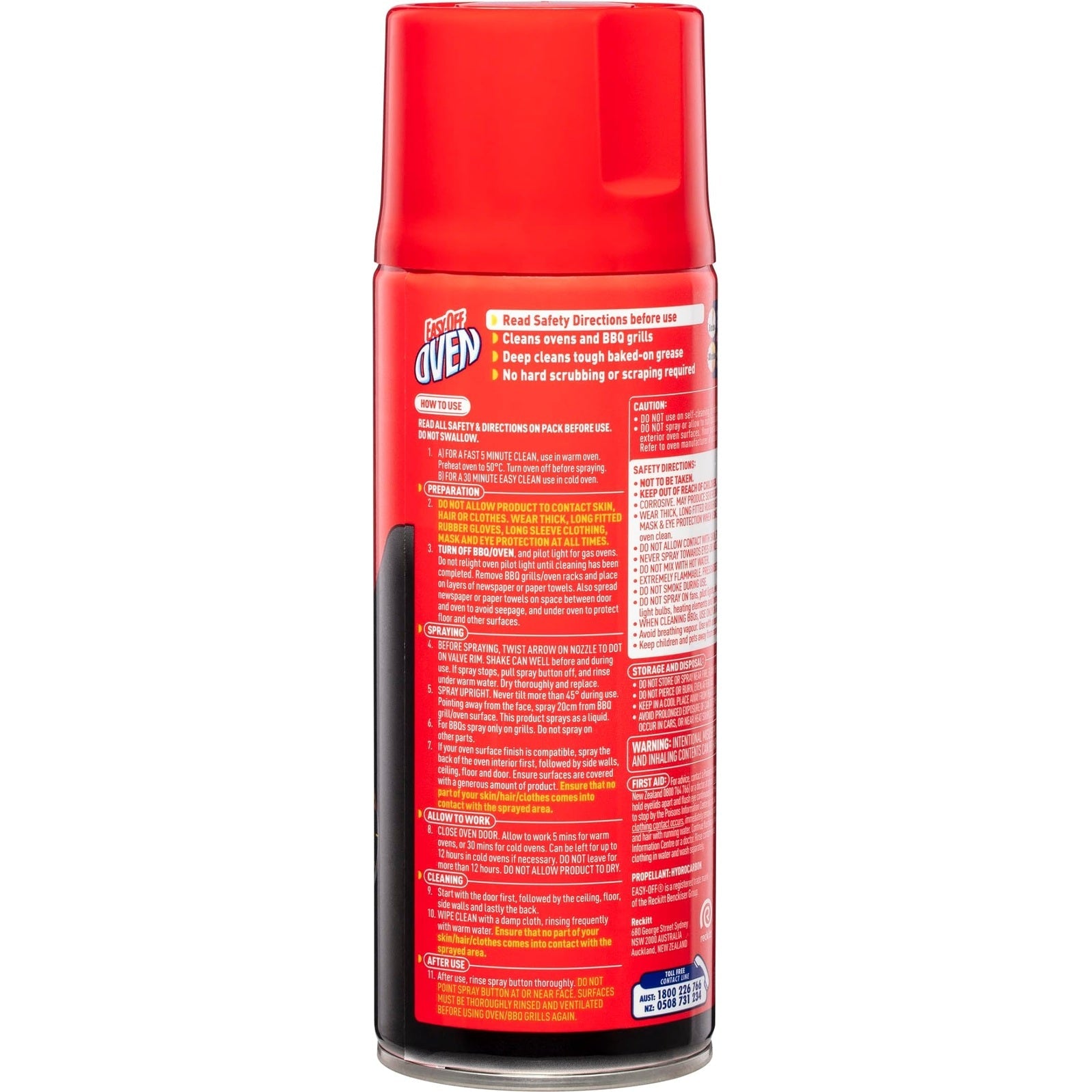 Easy-Off Heavy Duty Oven & BBQ Cleaner 325g