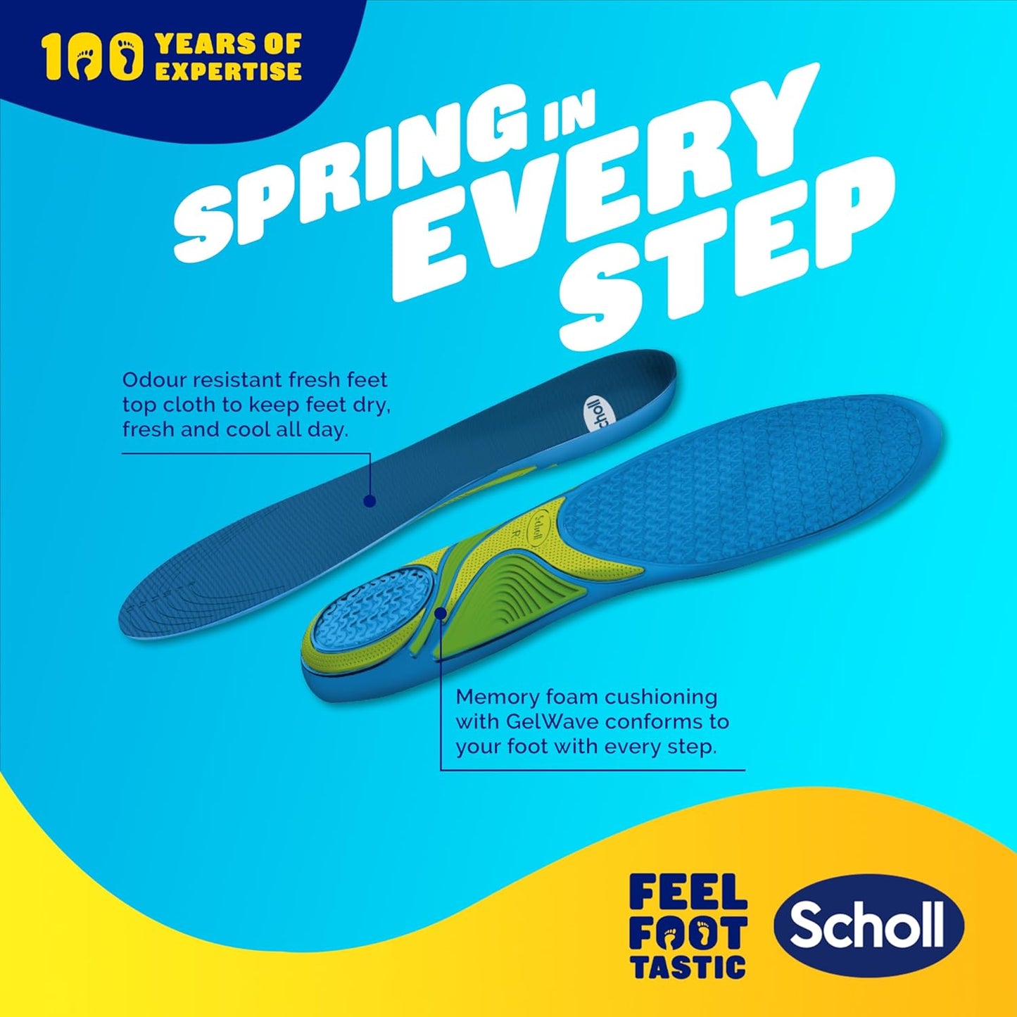 Scholl Gel Activ Insole Casual Small
