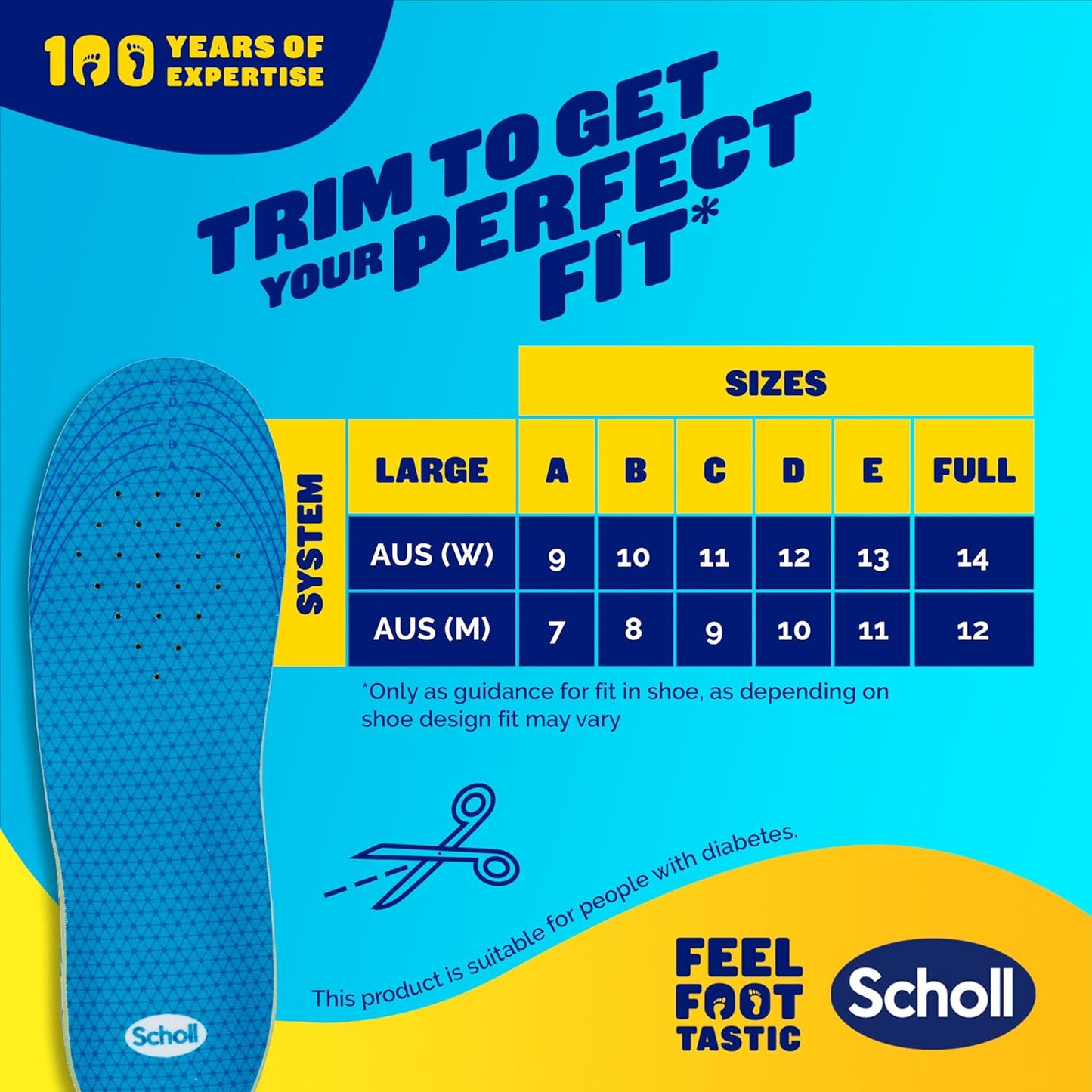 Scholl Gel Activ Insole Sport Large