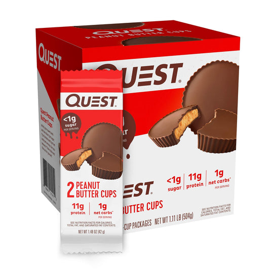 Quest Peanut Butter Cups 42g 12PK