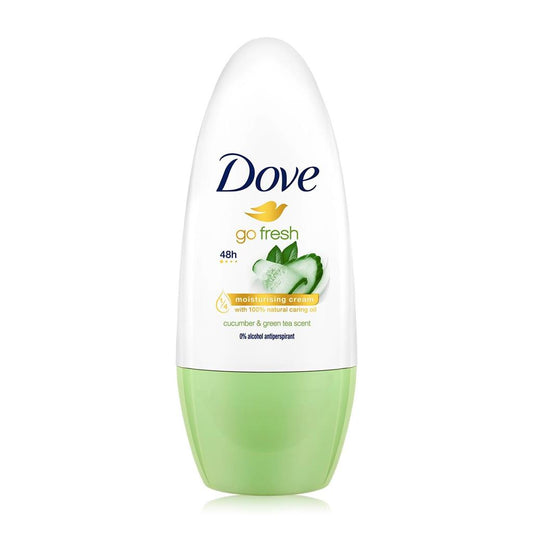 Dove Women Antiperspirant Roll On Deodorant Fresh Touch Cucumber & Green Tea 40ml