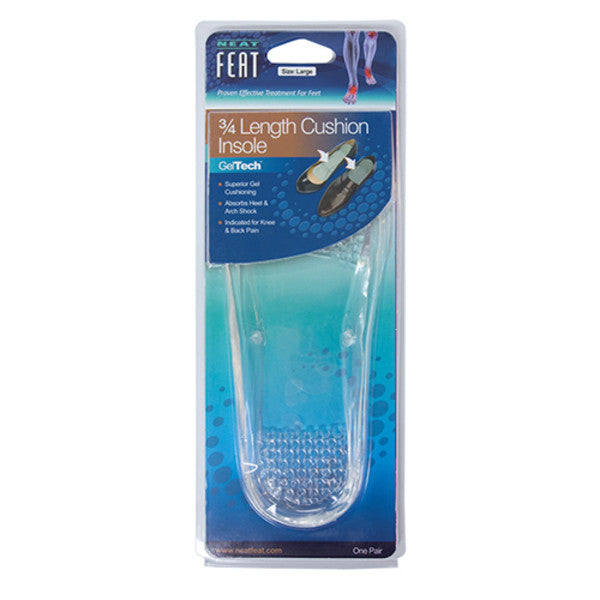 Neat Feat 3/4 Gel Cushion Insole Large