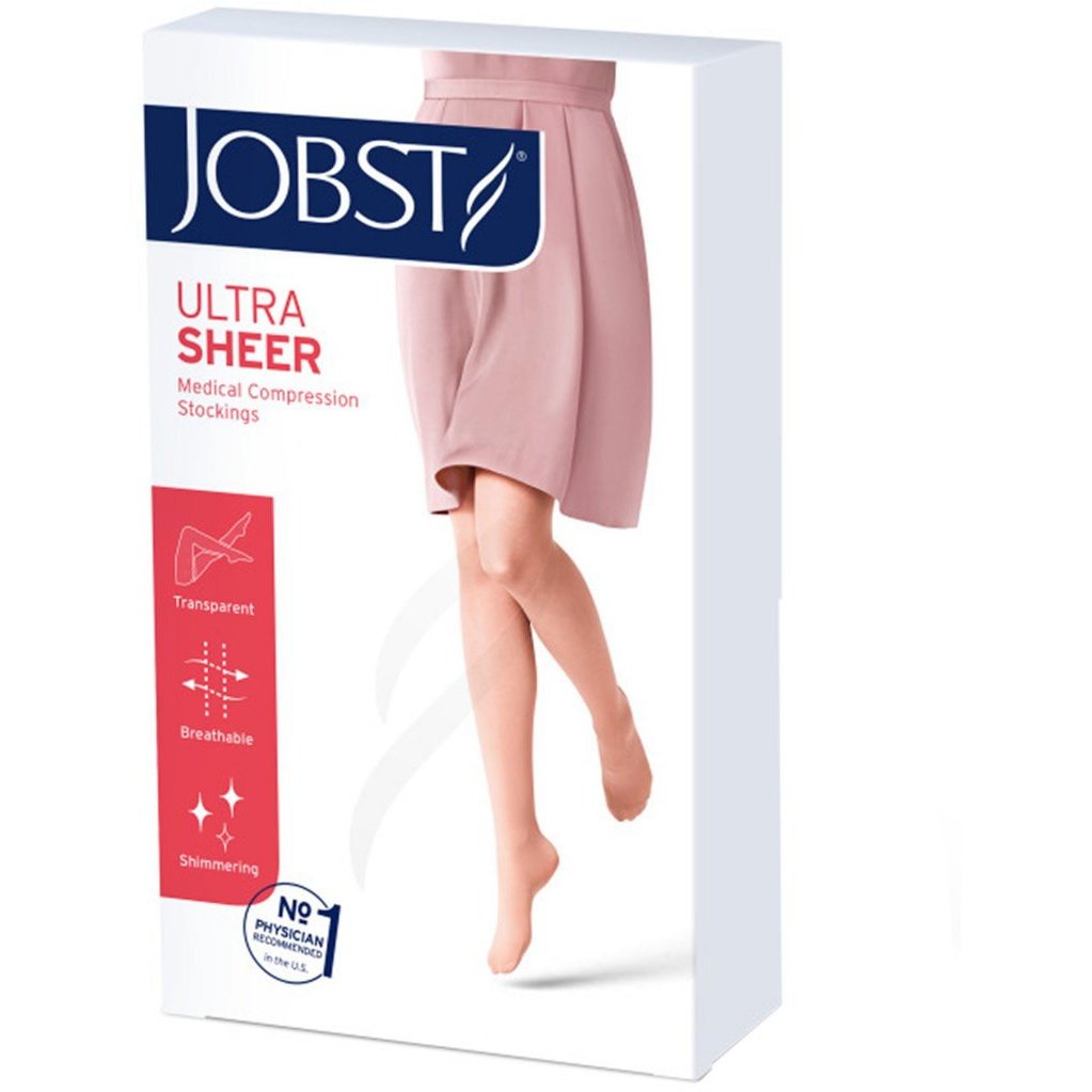 Jobst Ultra Sheer Knee High Large Black