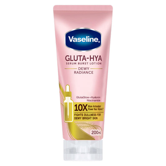 Vaseline Gluta-hya Serum Burst Dewy Radiance Body Lotion 200ml