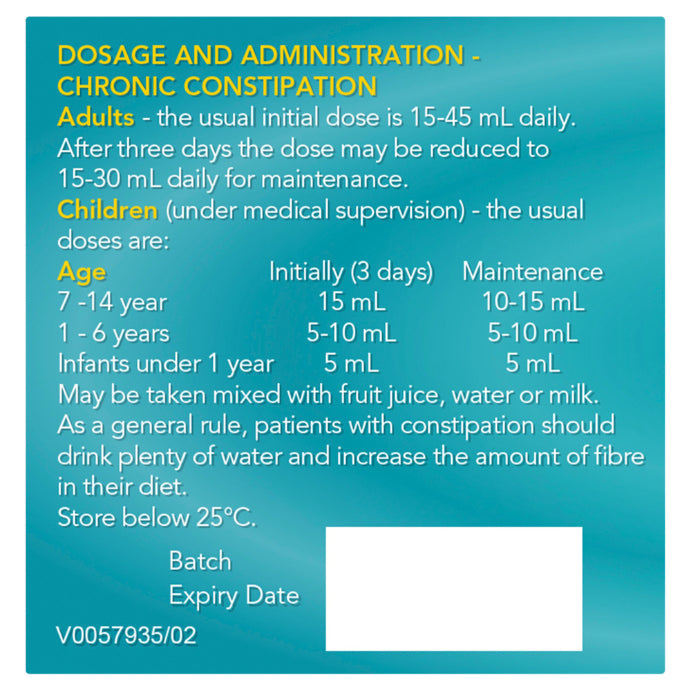 Chemists’ Own Lactulose Liquid 500ml(Generic of Actilax)