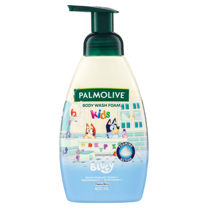 Palmolive Bluey Foam Body Bath Cherry Berry 400ml
