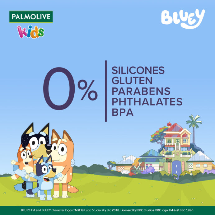 Palmolive Bluey Foam Body Bath Cherry Berry 400ml