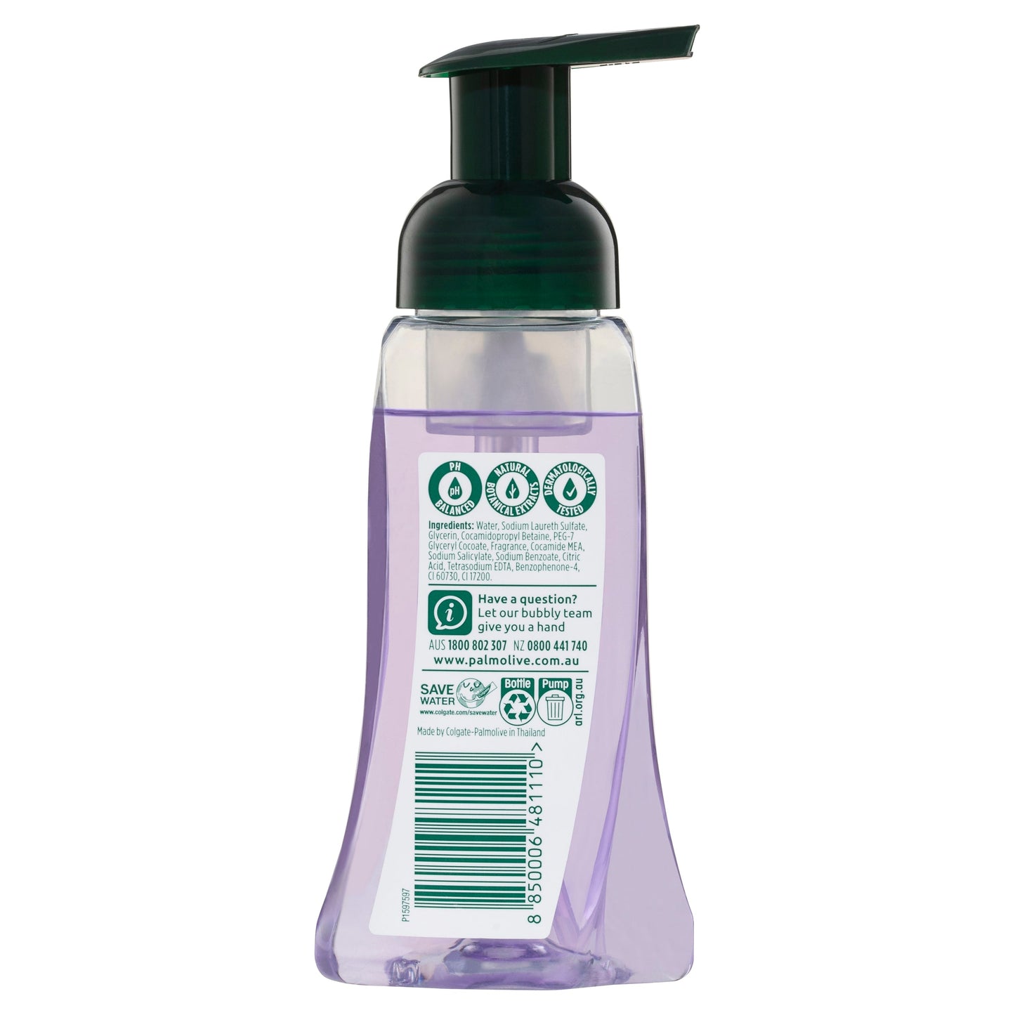 Palmolive Heavenly Hands Foaming Hand Wash Vanilla & Wild Berries 250ml