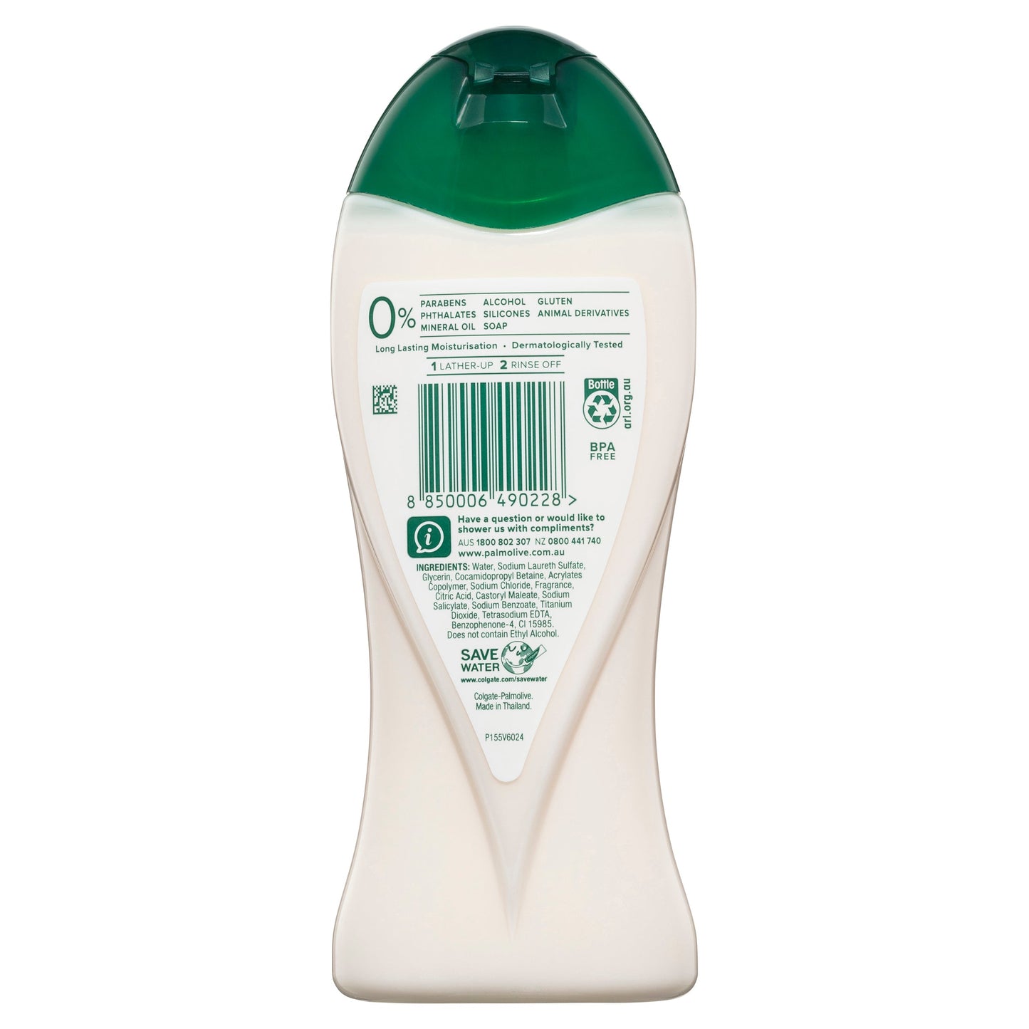 Palmolive Body Butter Vanilla Moisturising Body Wash 400mL