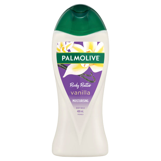 Palmolive Body Butter Vanilla Moisturising Body Wash 400mL