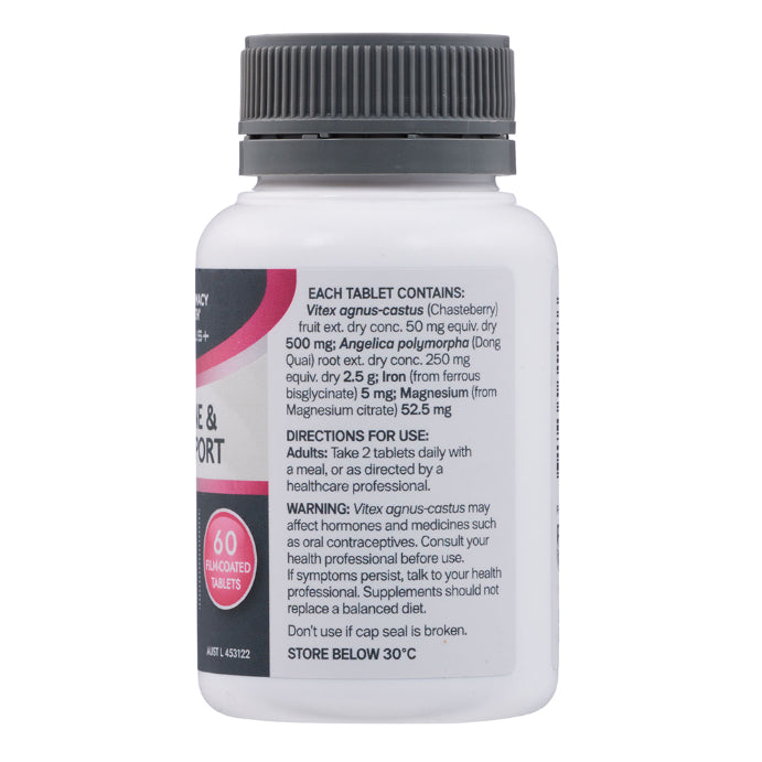 Pharmacy Health Plus Hormone & Pms Support 60 Tablets