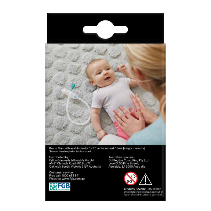 Braun Manual Nasal Aspirator 1 Filters