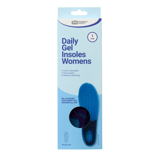 Pharmacy Health Daily Gel Insoles Womens 1 Pr