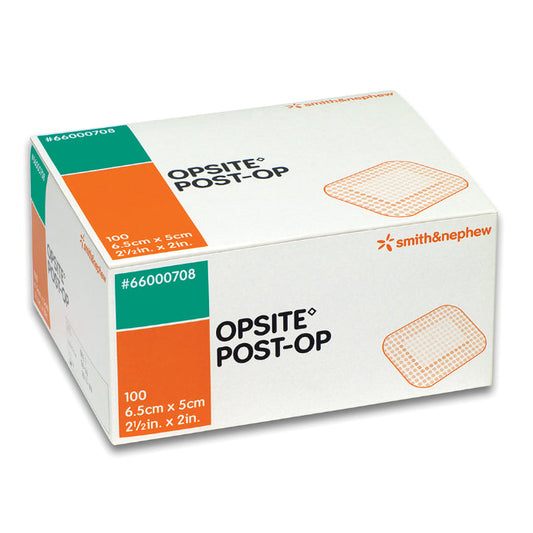 Opsite Post-operative 6.5cm X 5cm 100 Pack