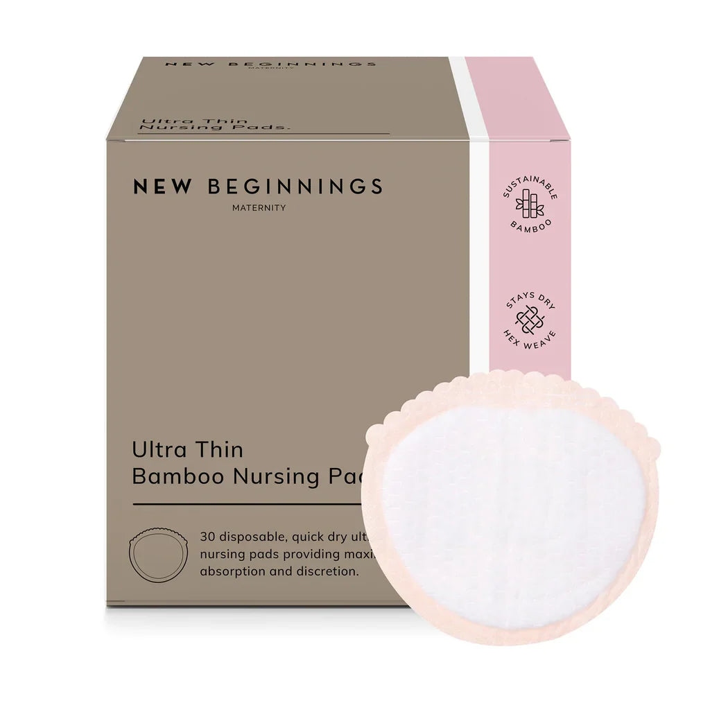 New Beginnings Ultra Thin Bamboo Breast Pads 40s