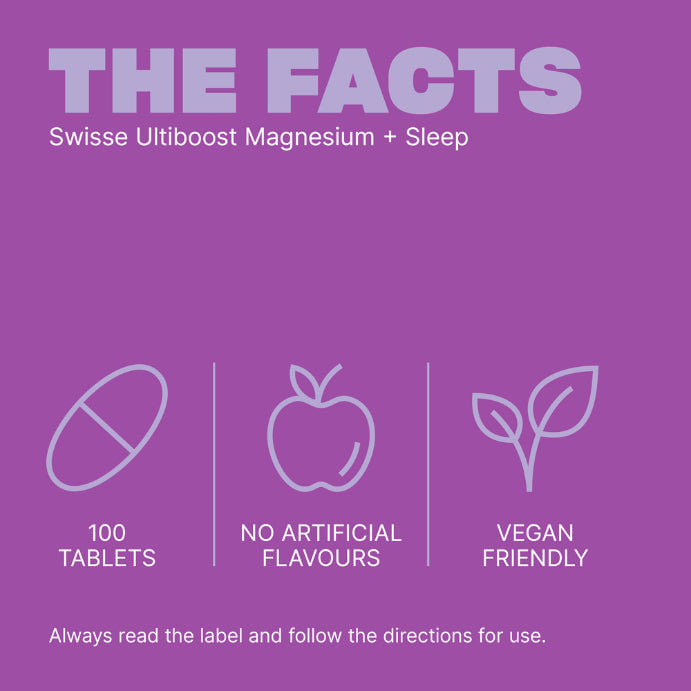 Swisse Ultiboost Magnesium + Sleep 100 Tablets