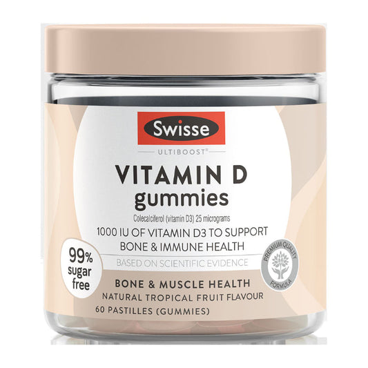 Swisse Ultiboost Vitamin D Gummies 60 Pack